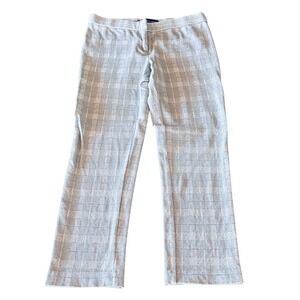 Amanda & Chelsea Luxury Stretchy Ankle Pants Size 4 - Stylish Pattern Print